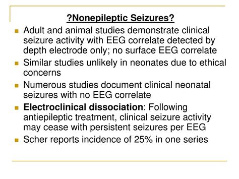 PPT - NEONATAL SEIZURES PowerPoint Presentation, free download - ID:7083479