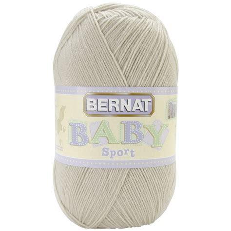 Bernat Baby Big Ball Sport Yarn, 12.3 oz, Gauge 3 Light, 100% Acrylic, Baby Taupe - Walmart.com ...