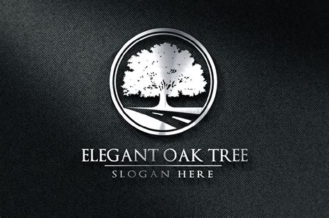 Green Oak Tree Logo vol 2 By denayunethj | TheHungryJPEG