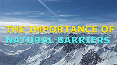 The Importance of Natural Barriers - YouTube