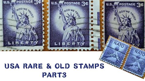 ＃Stamp＃Rare＃USA old stamps part 3 - YouTube