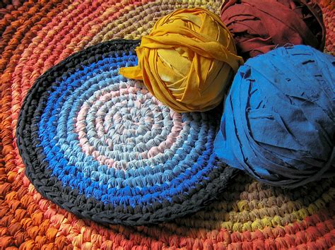 Oval Rag Rug Free Crochet Pattern