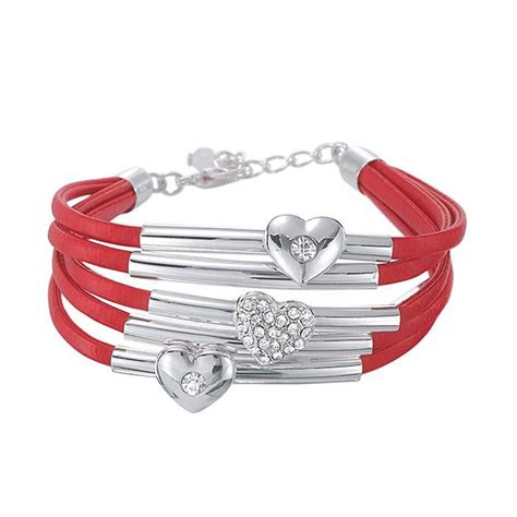 Charming Layered Bracelet by Avon in 2021 | Love keychain, Metal charm, Charmed