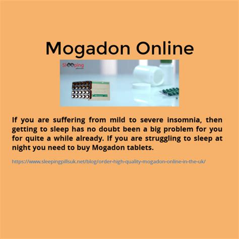 Mogadon Online