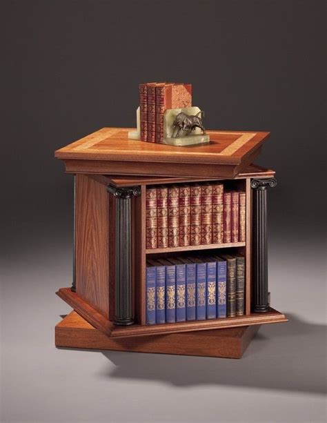 Enhance Your Space with a Revolving Bookcase