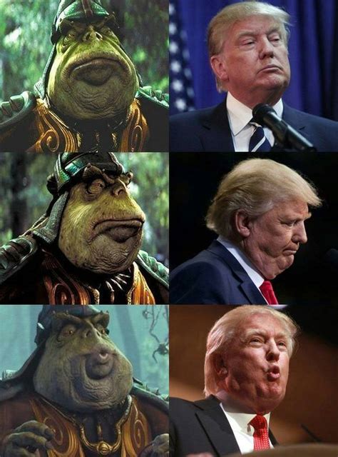 Donald Trump is Boss Nass : r/starwarsmemes