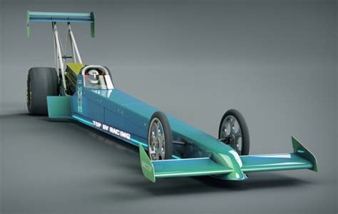 Record-Beating Electric Dragster Reaches Over 300 MPH on the Drawing Board - autoevolution