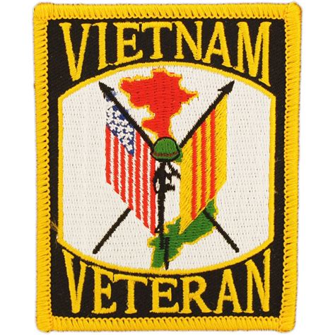 Shop Vietnam Veteran Flags Patch - On Sale - Free Shipping On Orders ...