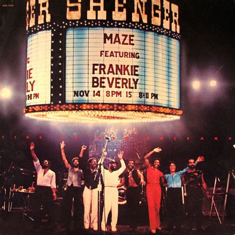 Maze Featuring Frankie Beverly – Live In New Orleans (1983, Gatefold, SRC Pressing, Vinyl) - Discogs