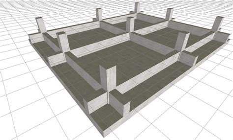 Designing a Beam Strip Raft Foundation | Worked Example - STRUCTURES CENTRE