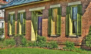 Waverly Ohio Brick House with Green Shutters | Don O'Brien | Flickr