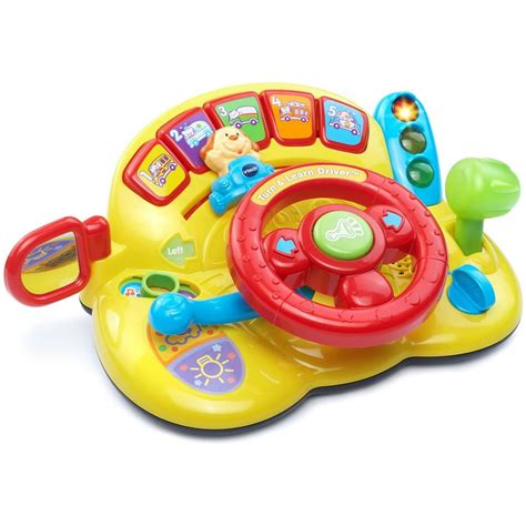 VTech Turn and Learn Driver, Yellow - Walmart.com - Walmart.com