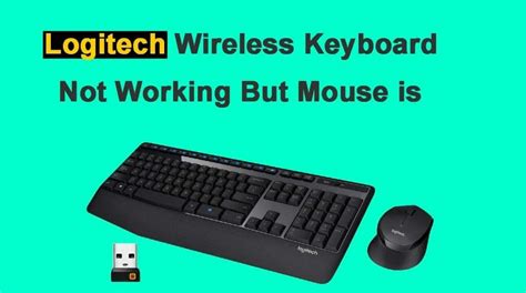 Logitech Wireless Keyboard Not Working But Mouse is, 11 Fixes - SpeakersMag