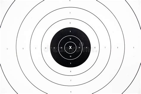 Bullseye. Black And White Target With Darts As Sport Background Stock ...