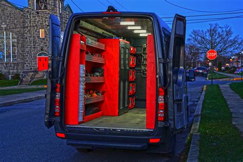 Organize Your Work Van with Custom Shelves