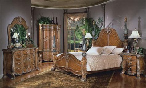 AICO by Michael Amini Eden Paradisio collection 5PC king bedroom set ...