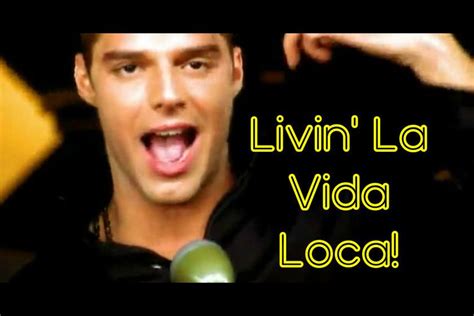 Livin' La Vida Loca : Ricky Martin - Livin' La Vida Loca on Make a GIF ...