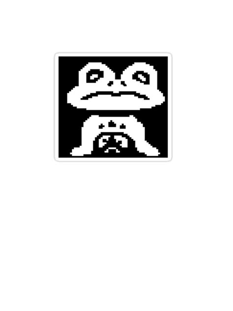 "Froggit - Undertale" by CrzyMonk | Redbubble