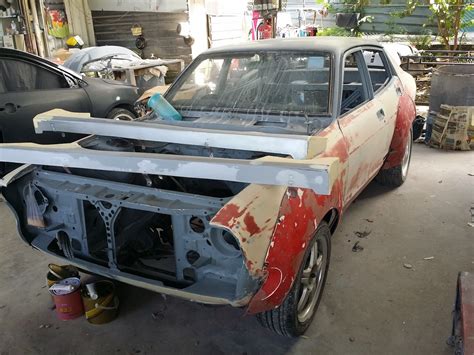 A Datsun Turbo Violet from 1974: Restoring the Datsun 120Y B210 Body ...