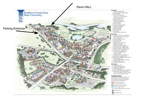 Southern Connecticut State University Campus Map - Draw A Topographic Map