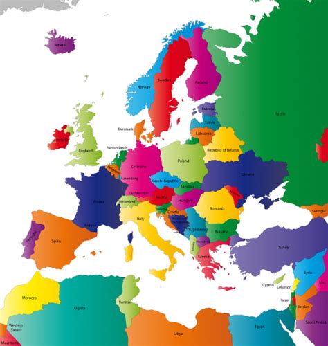 The Continent Of Europe Map - When Is The First Day Of Spring 2024