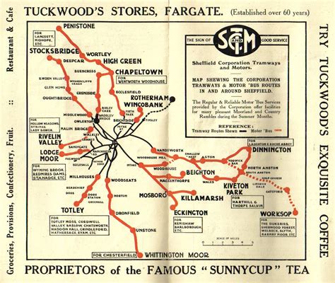 Sheffield tram and bus routes - Sheffield Buses, Trams and Trains ...