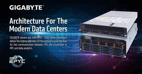 GIGABYTE Launches Servers for AMD EPYC 7003 - Storage - Press Release ...