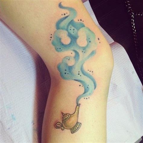 Aladdin Genie Lamp Tattoo