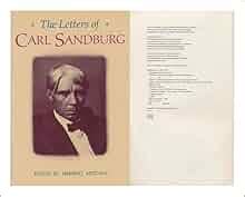 The Letters of Carl Sandburg: Carl Sandburg: 9780151506958: Amazon.com ...