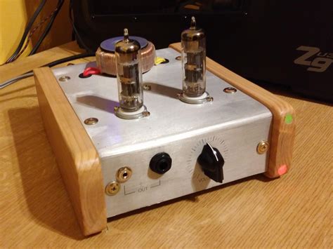 My first tube DIY amp. Sry for potato quality : r/headphones