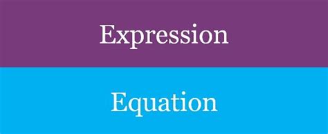 Difference Between Expression Equation And Inequality - Tessshebaylo