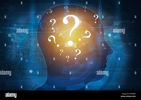 Question mark brain hi-res stock photography and images - Alamy