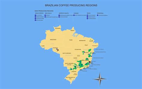 BRAZIL – PRODUCING REGIONS - Kamba