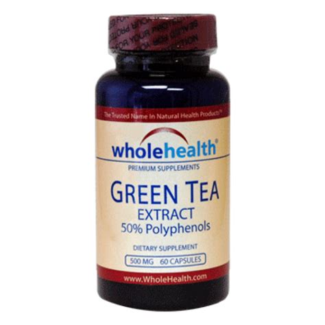 Green Tea Extract Capsules | 500mg. 60 Capsules