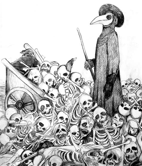 Plague Doctor Drawing at GetDrawings | Free download