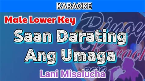 Saan Darating Ang Umaga by Lani Misalucha (Karaoke : Male Lower Key) - YouTube