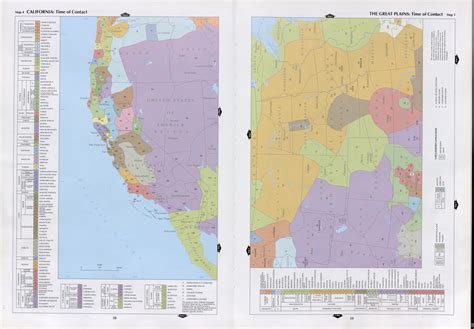 Detailed maps of Native American languages at the... - Maps on the Web