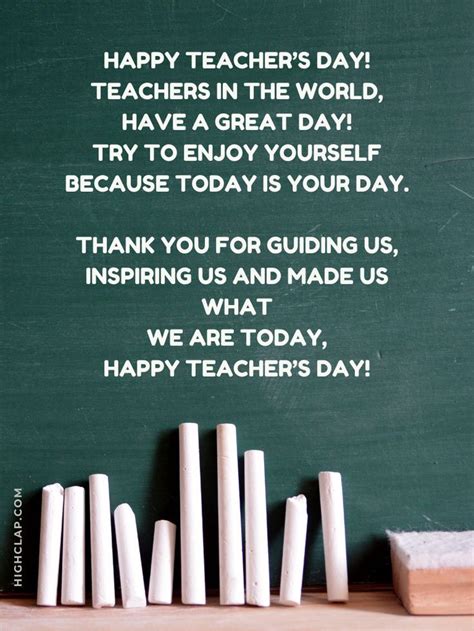 25+ Short And Inspiring Poems For Teacher's Day | Poem for teachers day, Teachers day message ...