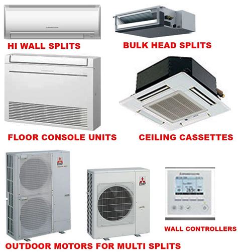 Mitsubishi electric split air conditioners| ducted air conditioners ...