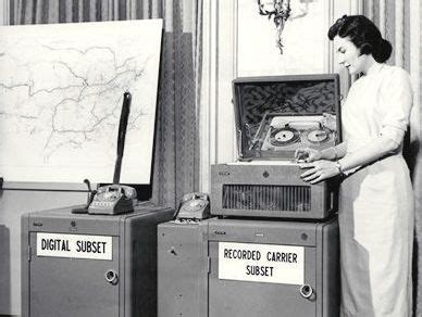 5 technologies to thank the 1950s for | Computer history, Modem, Old technology