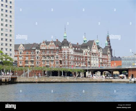 waterside scenery in Copenhagen, the capital city of Denmark Stock Photo - Alamy