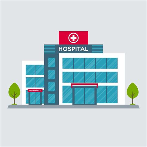 Medical Center Hospital Building Vector Design 3608820 Vector Art at ...