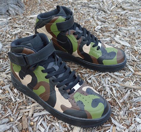 Camo Nike Air Force 1 Mids - Finally! – B Street Shoes