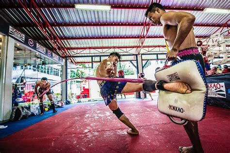 Muay Thai Training with Resistance Bands