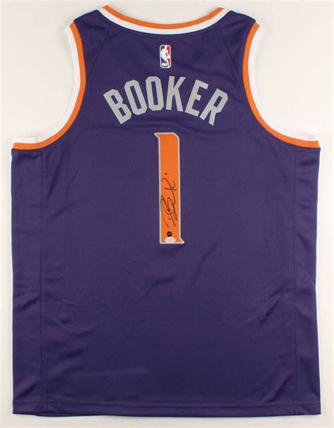 Devin Booker Signed Suns Authentic Nike Swingman Jersey (Steiner Hologram & Booker COA ...