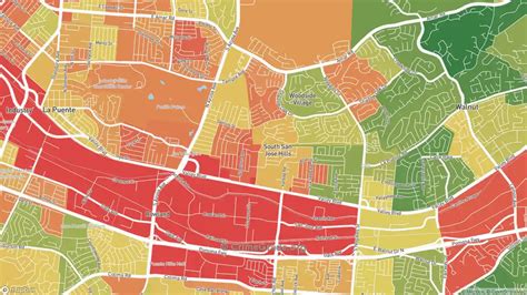 The Safest and Most Dangerous Places in South San Jose Hills, CA: Crime Maps and Statistics ...