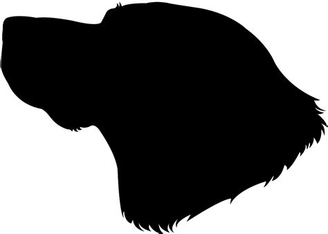 Dogs Head Silhouette | Free vector silhouettes