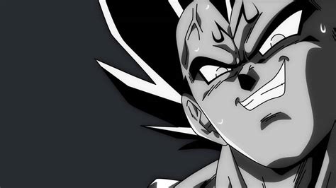 Vegeta Black And White Wallpapers - Wallpaper Cave