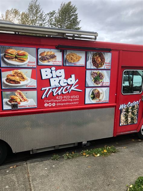 Big Red Truck - Food Truck Schedule - Sandwiches, Italian, American - Food Truck Reviews - Phone ...