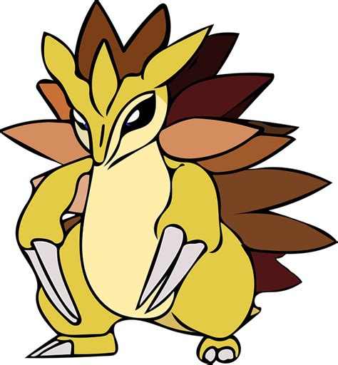 Pokemon Sandslash Gå · Gratis vektor grafik på Pixabay